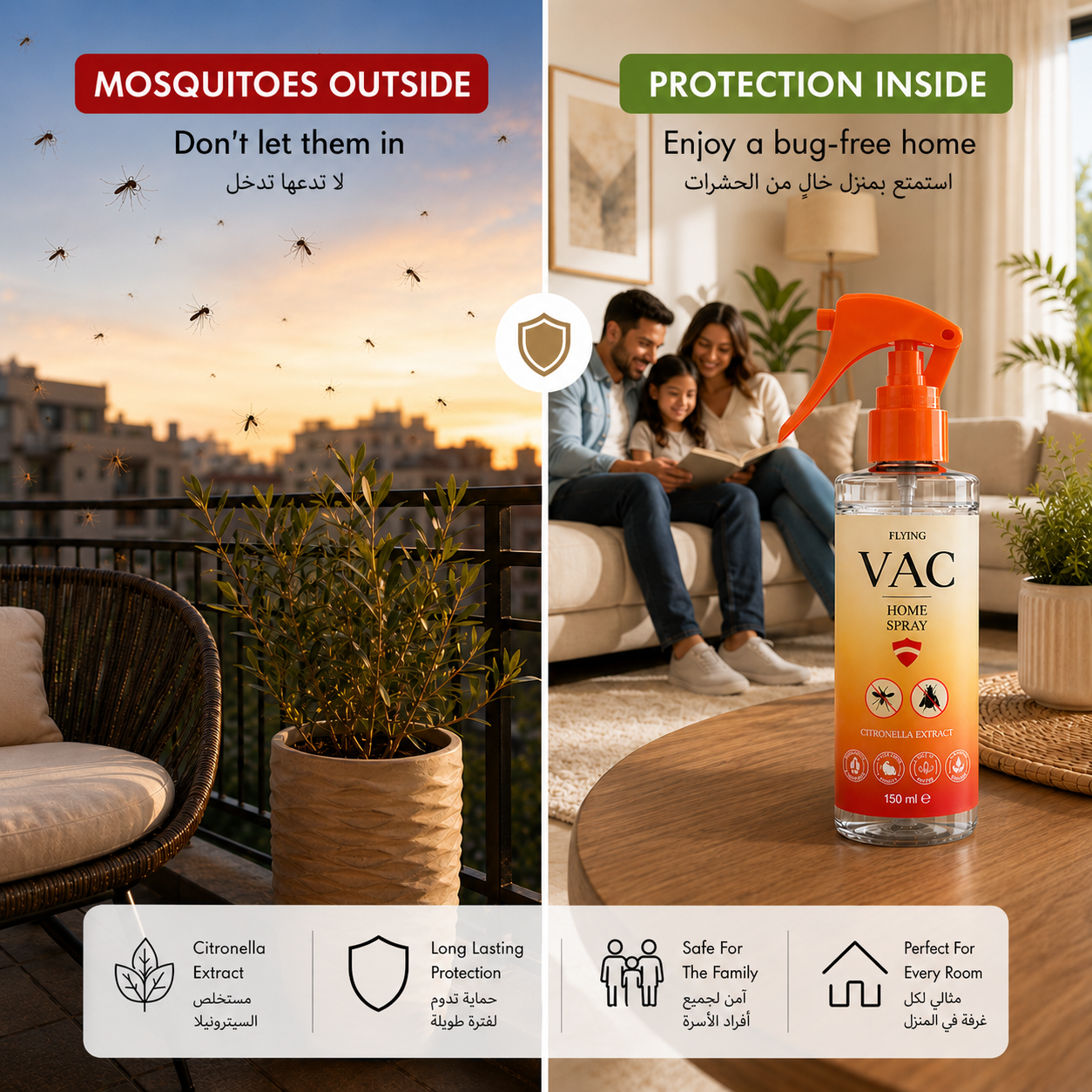 FLYINGVAC HOME SPRAY